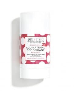 SPOTS AND STRIPES GOOD SMELLS ALL NATURAL DEODORANT