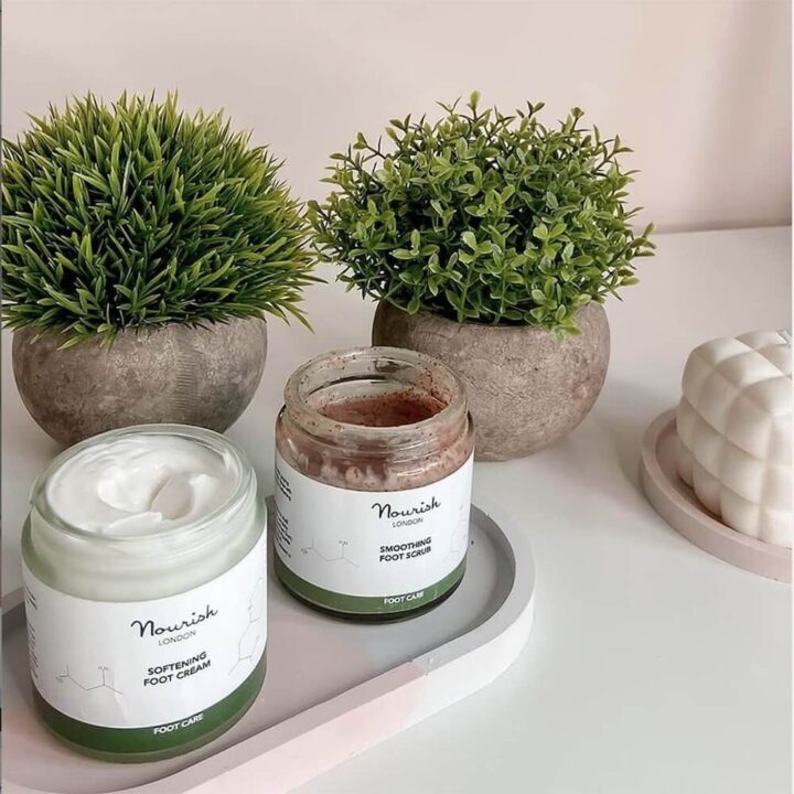 nourish london foot care set