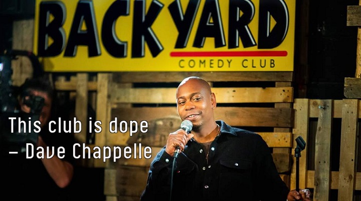 backyard comedy club