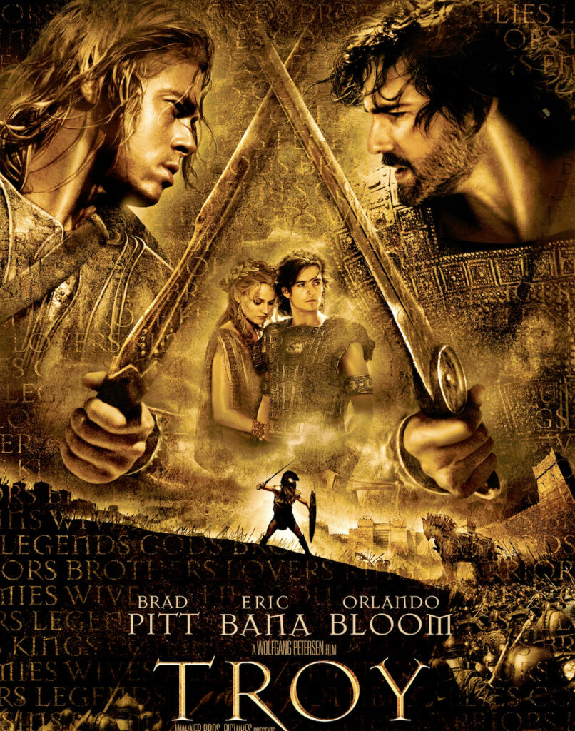 troy movie poster