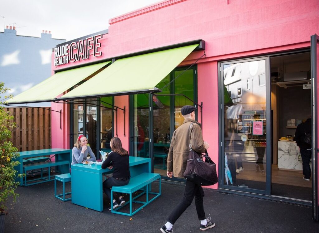 rude health baby friendly cafe in fulham