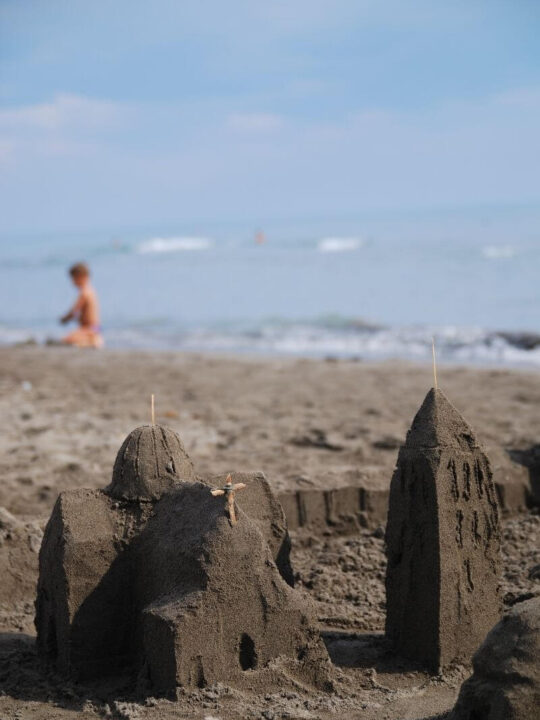 sandcastles