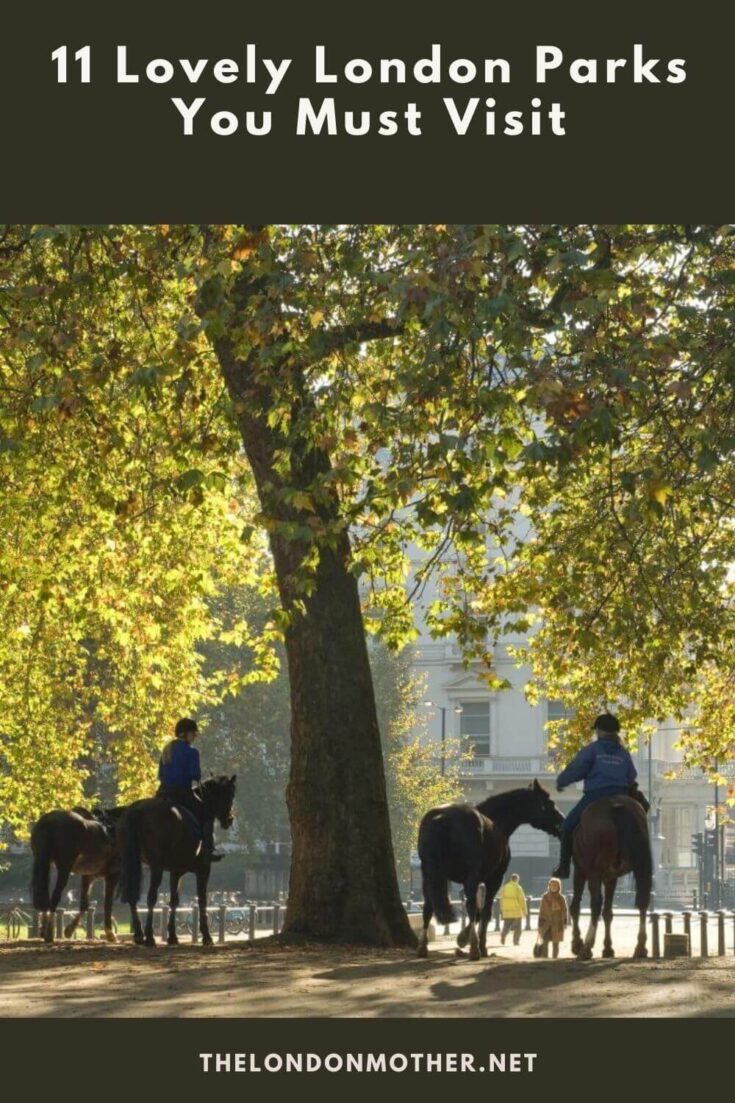 11 Lovely London Parks You Must Visit Pinterest Pin