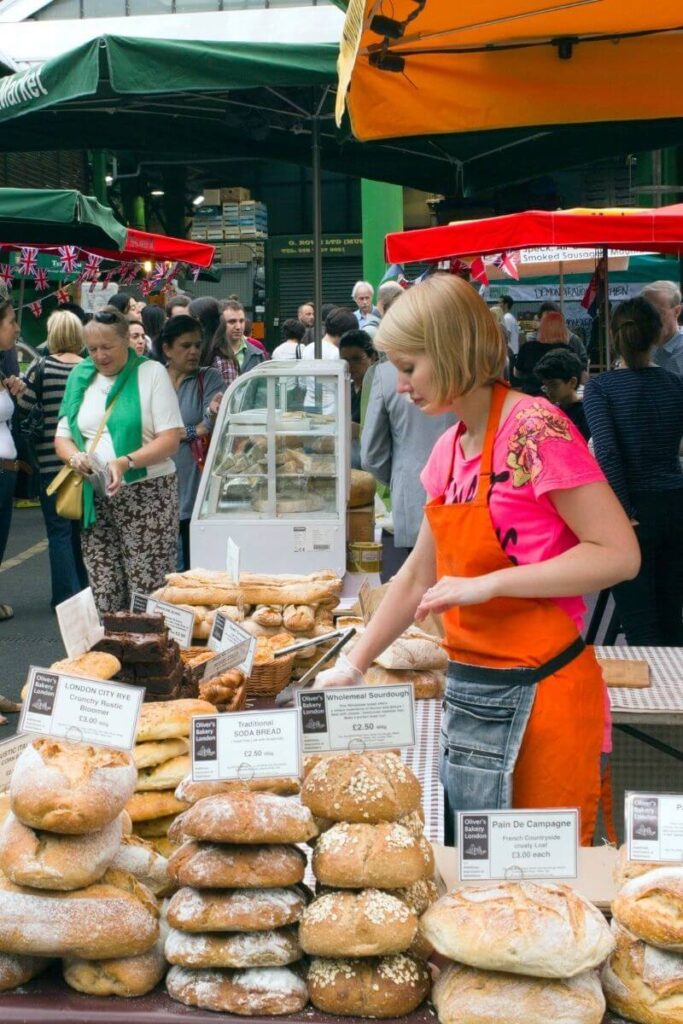 food at borough market