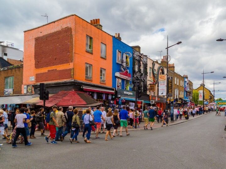 shopping at camden market