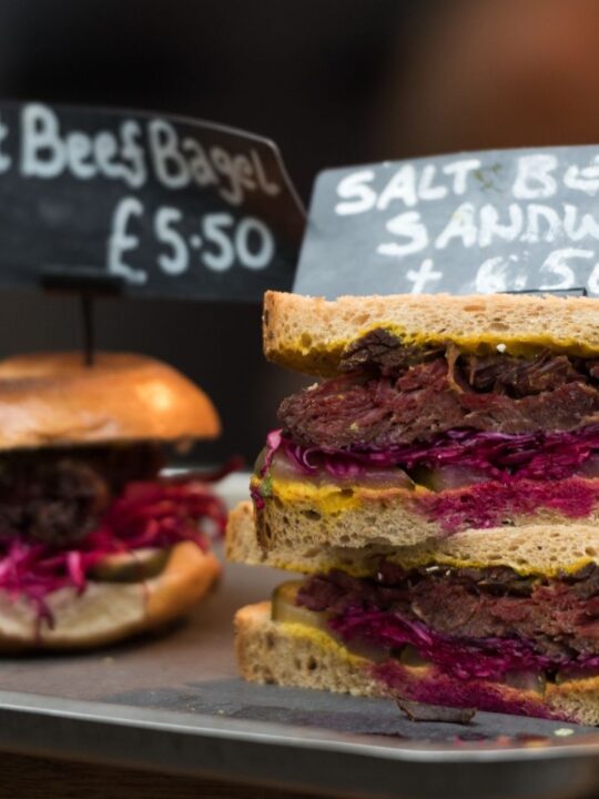 salt beef bagel borough market