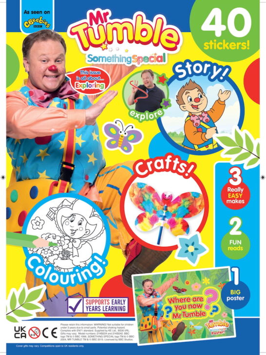 Mr Tumble mgazine