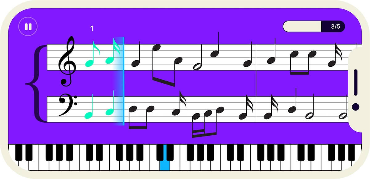 piano learning app
