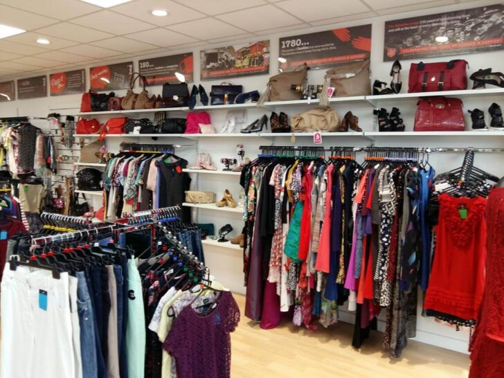 Salvation Army charity shop