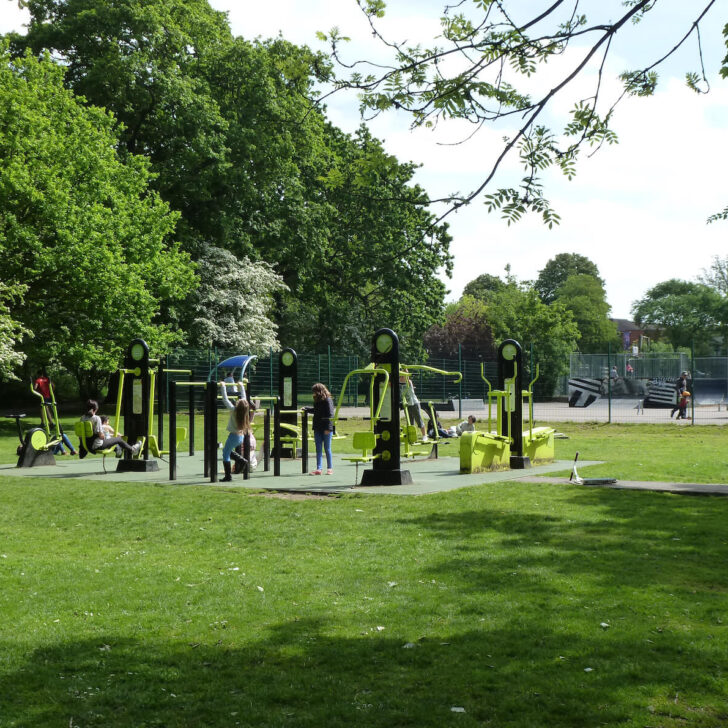 Peckham Rye Park outdoor gym