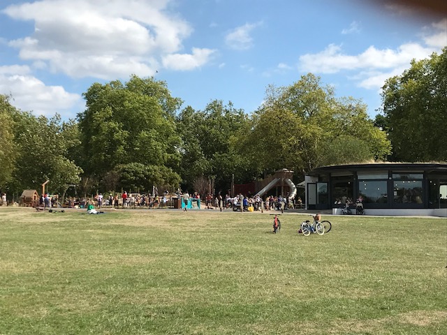 playground and cafe
