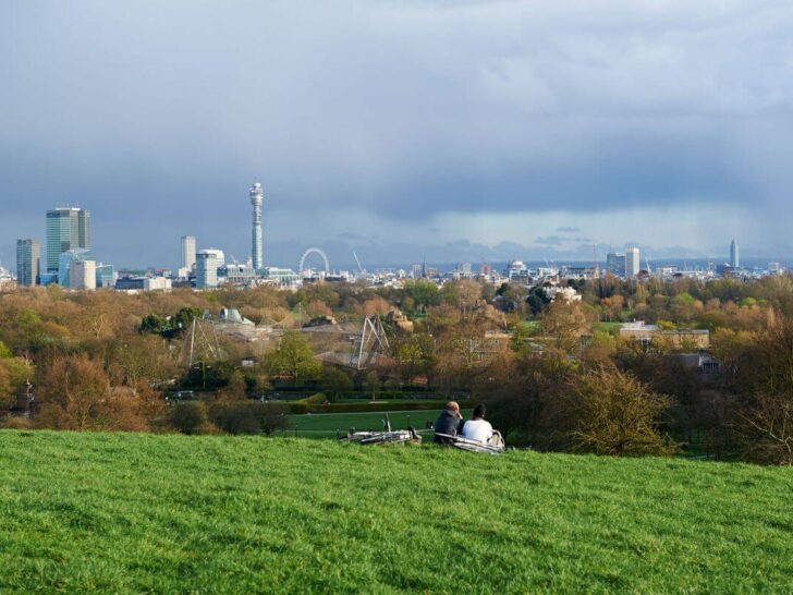 view from primrose hill