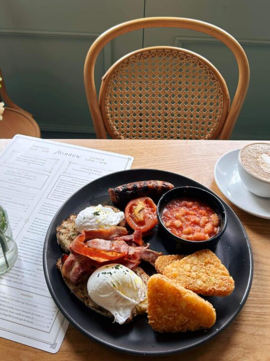 brunch at minnow in clapham