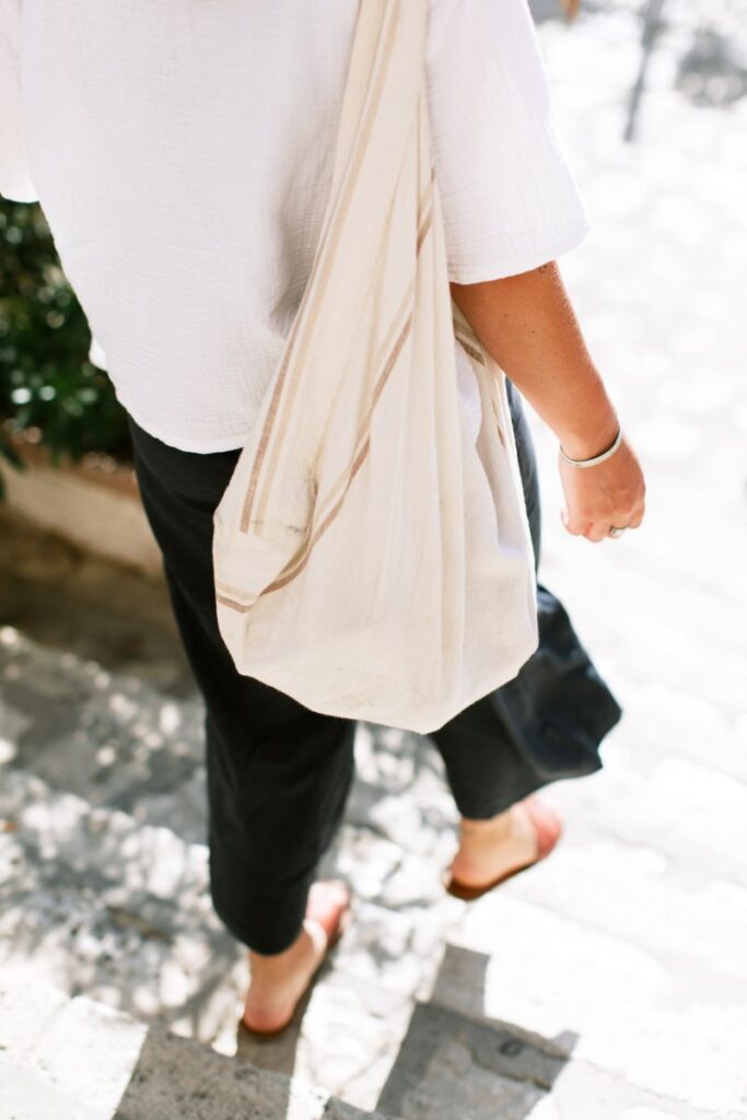 woman walking