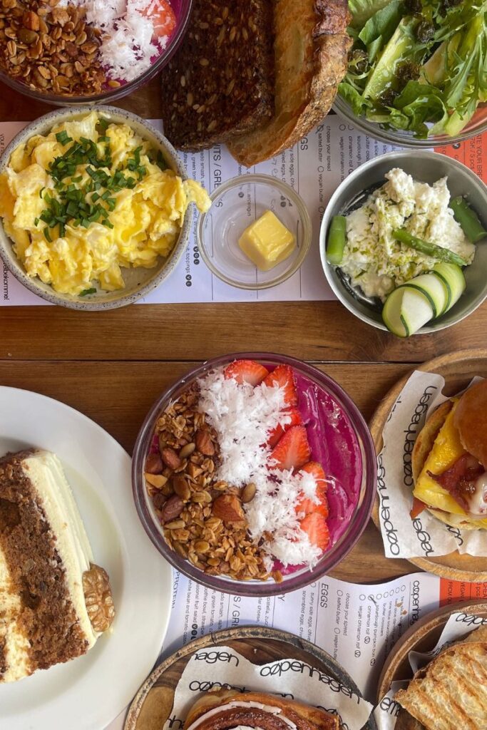 breakfast spread