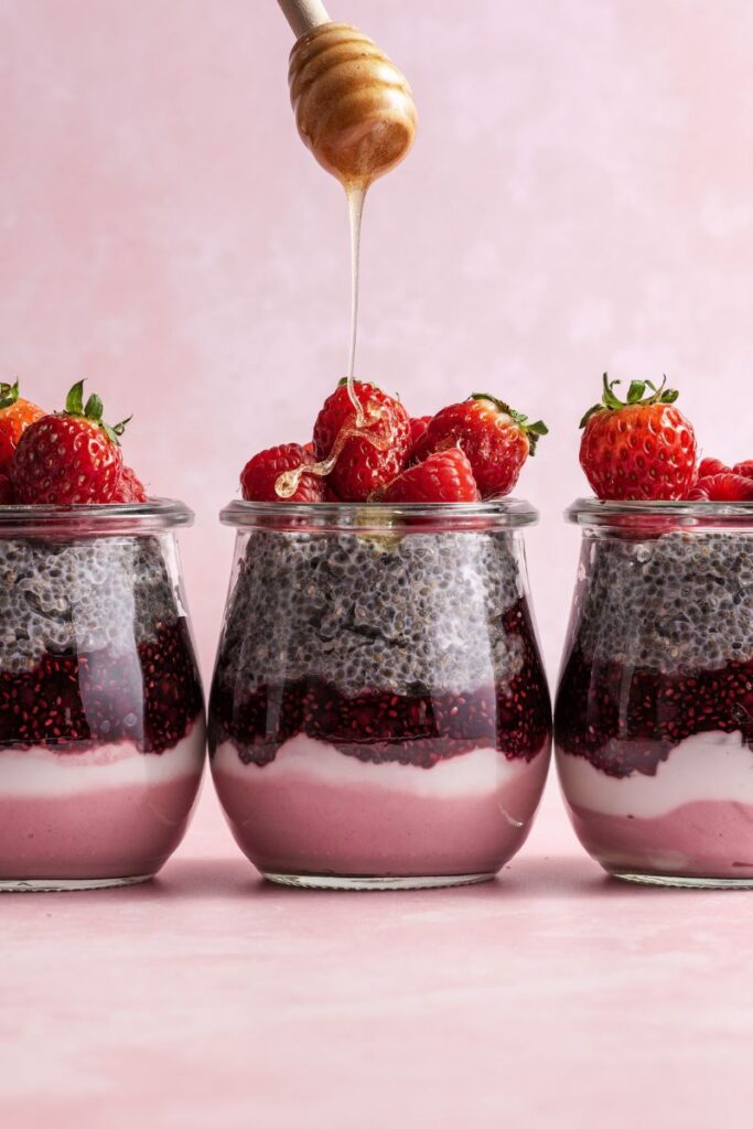 chia pudding with oats
