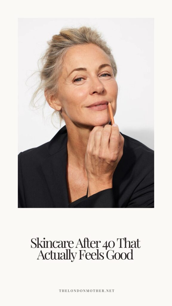 Skincare After 40 That Actually Feels Good pin