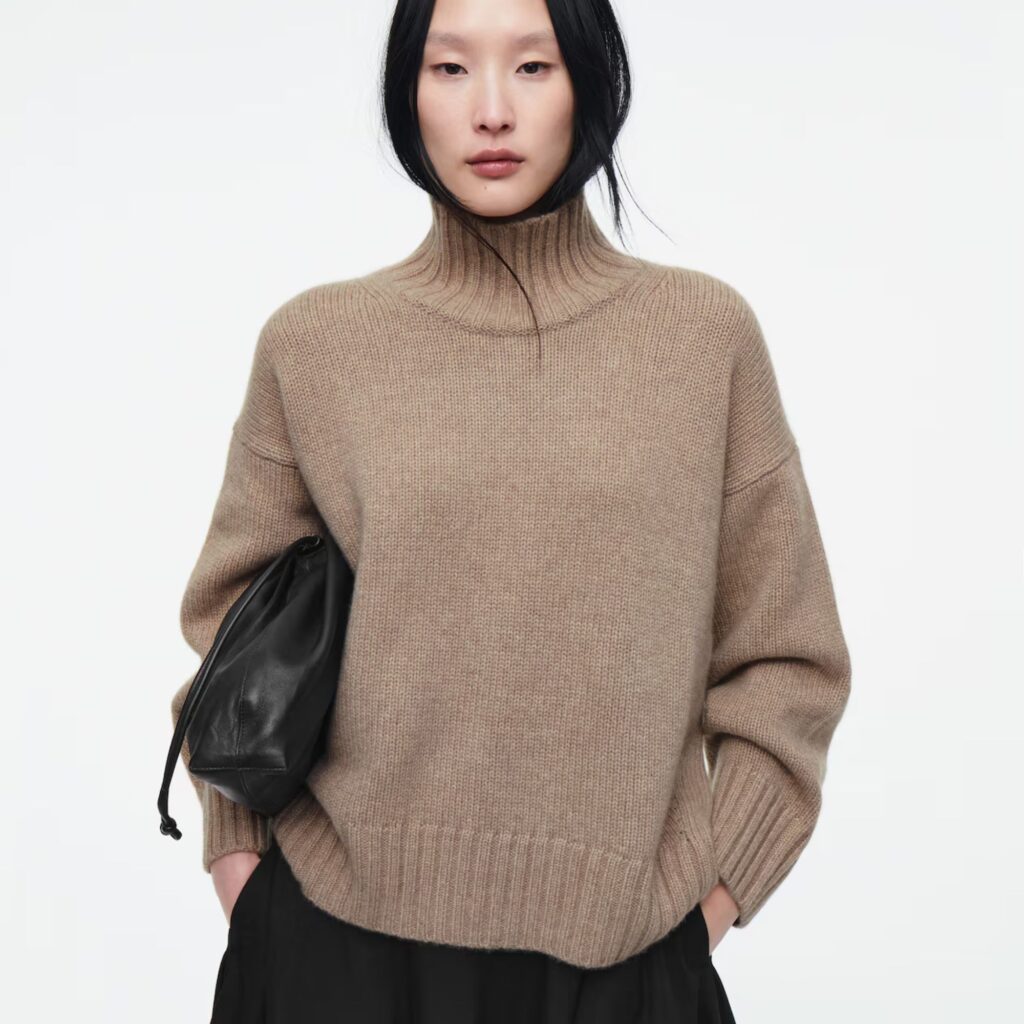 cos cashmere top