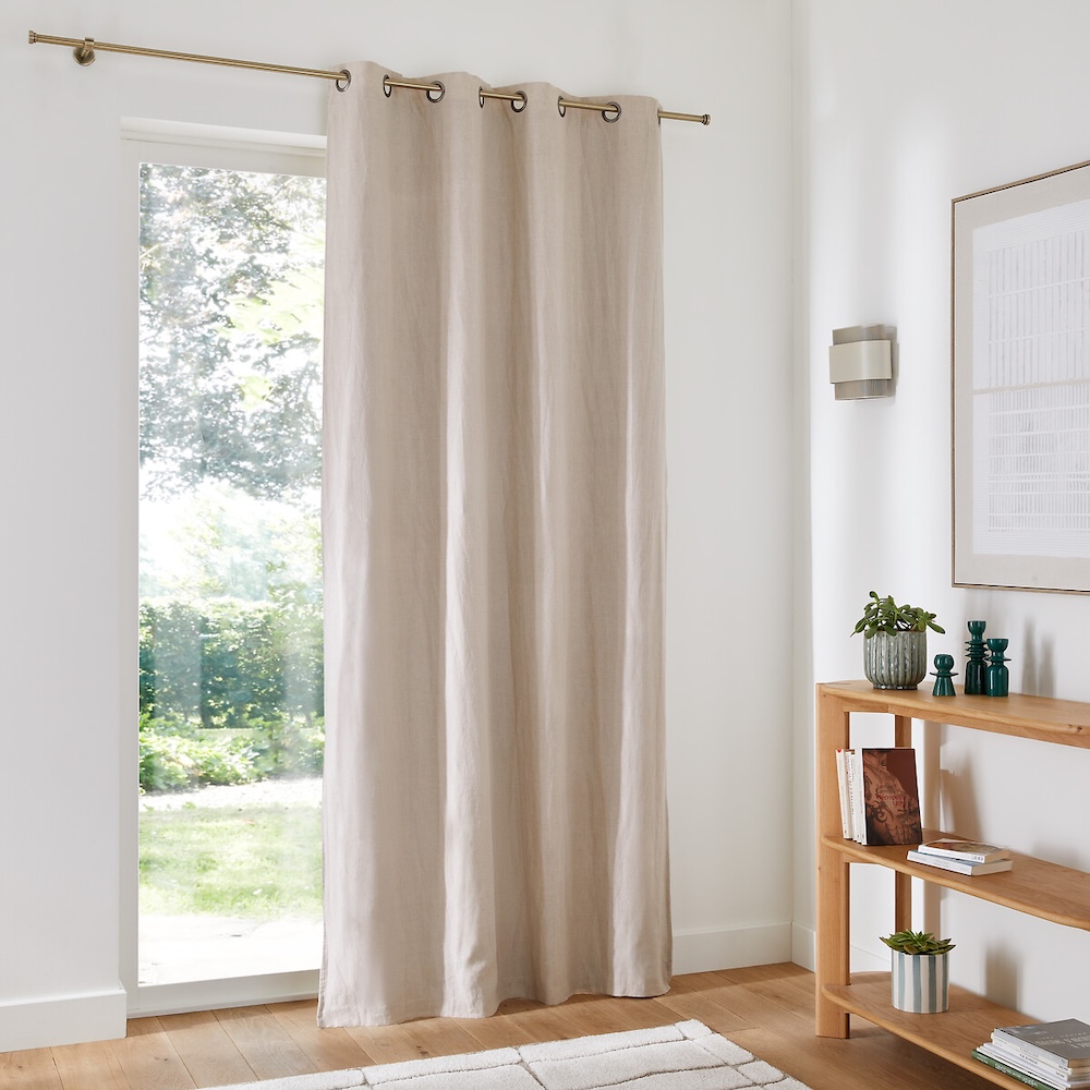 linen curtain