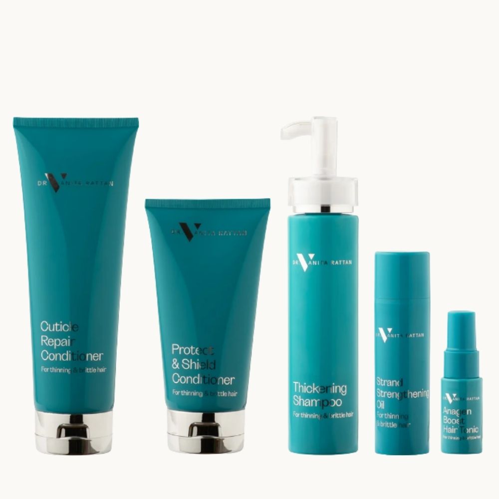 Dr Vanita Rattan haircare system