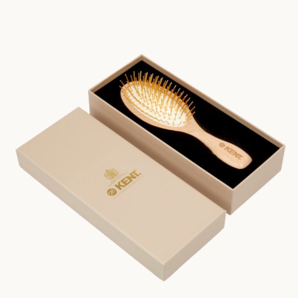 kent gold pin hairbrush