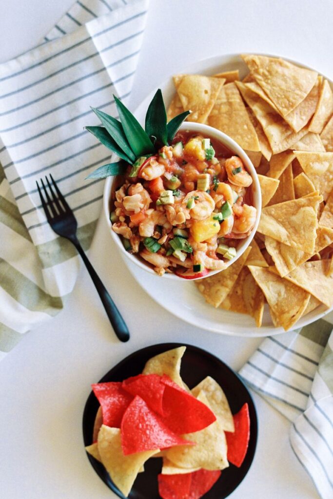 simple nacho meal